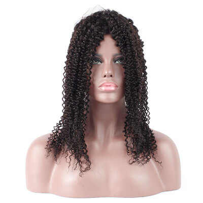 

Alot Malaysian Kinky Curly 360 Lace Frontal 22 * ​​4 * 2 Верхние человеческие волосы Свободные частичные кружева Фронтальное закрытие