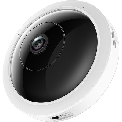 

TP-LINK TL-IPC53A 3 million panoramic fisheye wireless surveillance camera 360 degree panoramic HD infrared night vision Wi-Fi remote two-way voice intelligent network camera