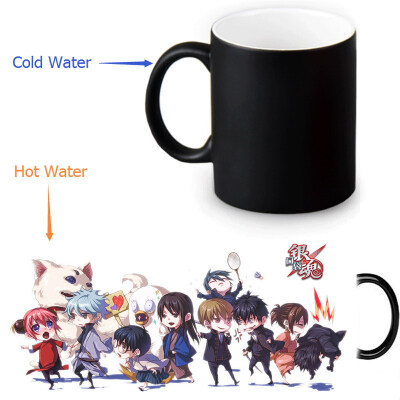 

GINTAMA Morphing Mug Color Change Tea Cup Magic Milk Coffee Mug