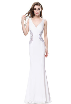 

Evening dress new drill fishtail Slim trailing performance banquet annual hosted dinner wedding long dress