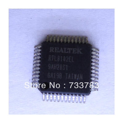 

4pcs/lot REALTEK RTL8102EL Integrated Fast Ethernet Controller for PCI Express Applications