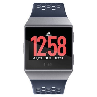 

Fitbit Ionic Smart Watch Fitness Waterproof Bluetooth Call Automatic Exercise Recognition GPS Global Positioning Music Store adidas Joint Limited Edition