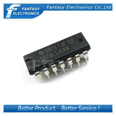 

100PCS SN74LS164N DIP14 SN74LS164 DIP 74LS164 74LS164N new&original IC free shipping