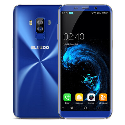 

Bluboo S8 5.7 дюйма 4G смартфон Android 7,0 18:9 полный дисплей мтк6750т оста Core 3 ГБ ОЗУ 32gb ROM двойной задние камеры