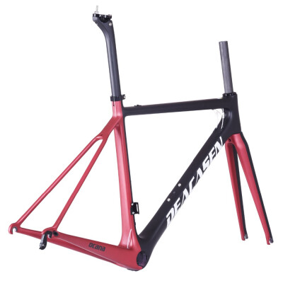 

2018 Bicycle Road Frame Super Light Carbon Bike Frame 850g Carbon Fiber Deacasen Brand Factory Directly Sell Carbon Road Frame