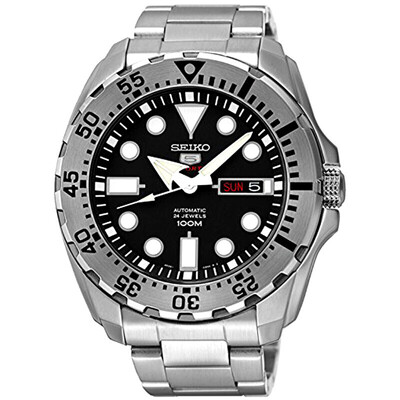 

Seiko5 Спортивные часы Seiko SEIKO автоматический / ручной завод Shuigui светящейся водонепроницаемый мужской часы SRP599J1