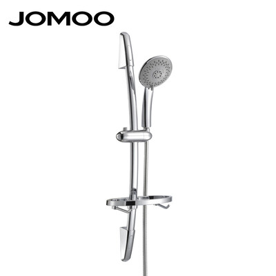 

Комплект подушек для душа JOMOO с выдвижной штангой Крюк для мыла Блюдо Ванна Ванна Душ Аксессуары для ванной комнаты Экономия воды 5 дюймов 5 Функция