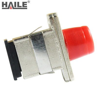 

Haile FC-SC2 Fiber Optic Adapter Coupler Flange Engineering Carrier Grade Gigabit Fiber Single Mode Multimode Universal Metal Material