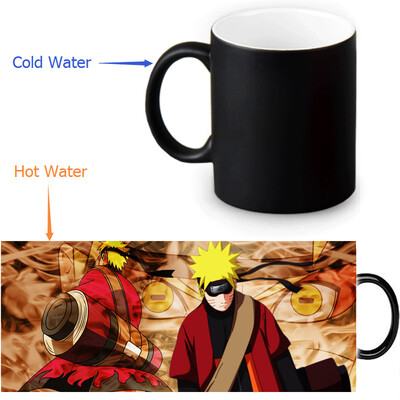 

Naruto 350ml12oz Heat Reveal Mug Color Change Coffee Cup Sensitive Morphing Mugs Magic Mug Milk Tea Cups
