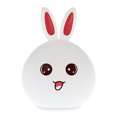 

LED Lovely Rabbit Colorful Silicone Portable Night Light