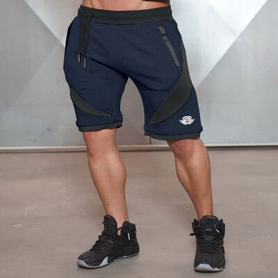 

Muscle Fitness brothers mens sports outdoor running training casual spring&summer tight breathable shorts