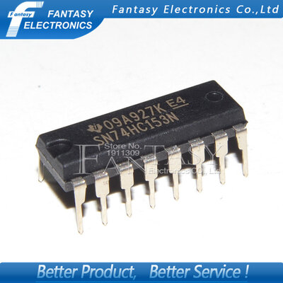 

5PCS SN74HC153N DIP16 SN74HC153 DIP 74HC153N 74HC153 new and original IC free shipping