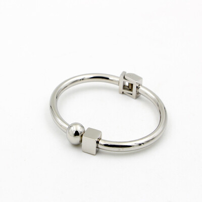 

Foreign Trade Titanium Steel Ornament Square Bead Bracelet 18k Rose Gold Korean Jewelry Personality Wild Fashion