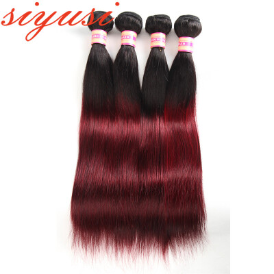 

New Arrival 2018 Sale Hot Bling Hair Brazilian Straight Human Hair 34 Bundles 1b99j Remy Extention 1bburg Brazilian virgin hair