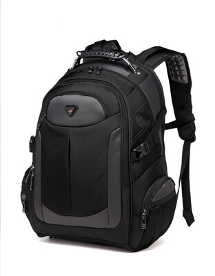 

YESO Large Capacity Laptop Backpack Men 2018 Waterproof Womens Backpacks Bags Business Casual Black Backpack