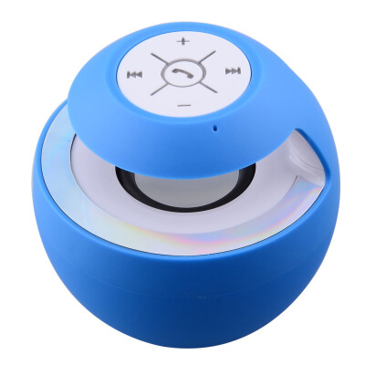 

Buself BTS-16 Bluetooth V3.0 Speaker w/ Multi-Color LED Light / Handsfree / Microphone / TF(Blue