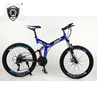 

KUBEEN mountain bike 26-inch steel 21-speed dual disc brakes variable speed bicycle