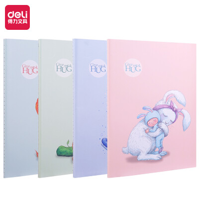 

Deli deli 12 B560 page several meters hug series stitching soft copybook notebook FB560