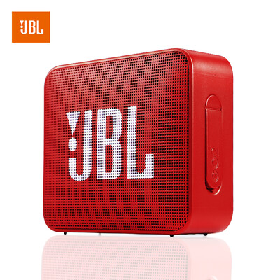 

JBL GO2 music BRICS second generation Bluetooth speaker subwoofer outdoor portable audio mini speaker can be hands-free call waterproof design ruby ​​red