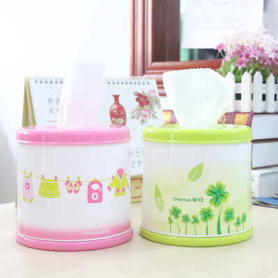 

Camellia King Tissue Box Hand Paper Tube 0902