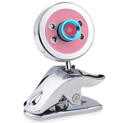 

Hyundai HYUNDAI camera computer HD YY anchor comes with a stand HY-M888 silver pink