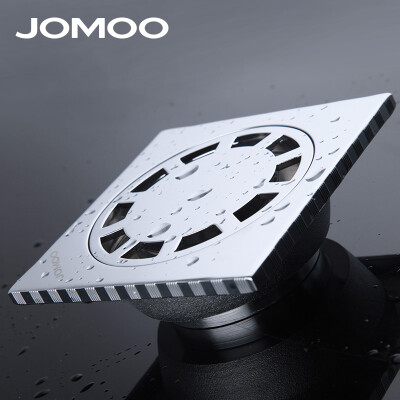 

JOMOO Floor Drain Stainless Steel Deodorization Square Shape Chrome Plate Bathroom Drain Shower Drain Brand High Quality