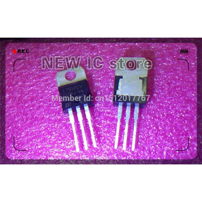 

Free Shipping 100 PCS L7812CV TO-220 L7812 LM7812 7812 Positive-Voltage Regulators LDO Original
