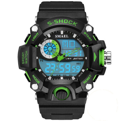 

SMAEL Часы Мужская военная армия Мужские часы Reloj Electronic Led Sport Wristwatch Цифровые мужские часы Спортивные часы Мужчины