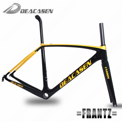 

2018 New Deacasen Light Cheap T800 Di2&Mechanical 2018 Carbon Fiber Bike Frame Bicycle Frameset Aero Carbon Road Bicycle Frame