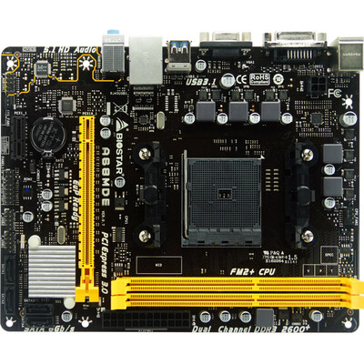 

Материнская плата Biostar A68MDE (AMD A68H / Socket FM2 +)