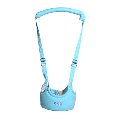 

Brace bear bébéar baby learn to take baby learn to walk baby strap basket-style parent-child with breathable paragraph 600A light blue