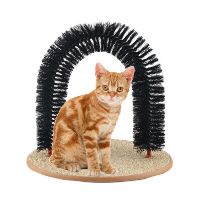 

NicerDicer New Plastic Bristles Purrfect Arch Cat Groomer and Massage 95629