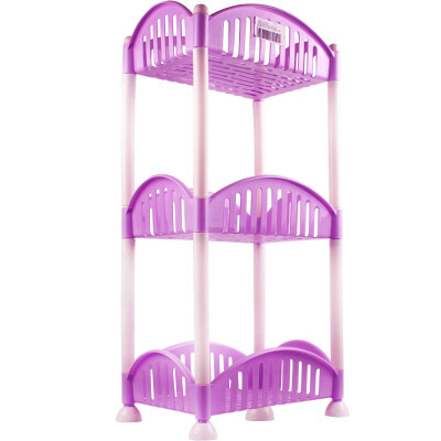 

Three US-based three-tier rectangular multi-purpose shelf racks 6925 colors are sent at random