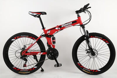 

Ship Form RU KUBEEN mountain bike 26-inch steel 21-speed dual disc brakes variable speed bicycle