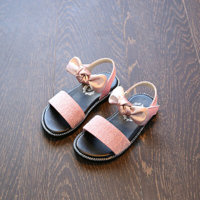 

Children Sandals Girls Shoes 2018 Summer New Fashion Kids Shoes for Girl Sandals Princess Shoes Leopard Lovely Bow Baby Shoes