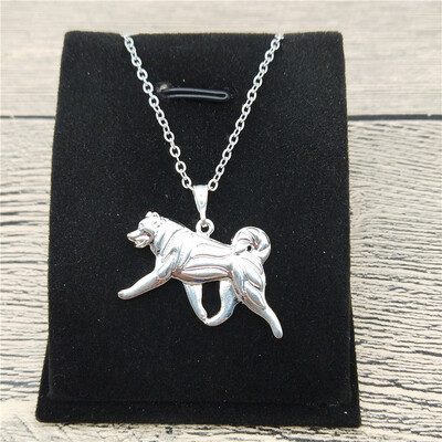 

New Alaskan Malamute Necklace Trendy Style Alaskan Malamute Pendant Necklace Women Fashion Pet Dog Jewellery