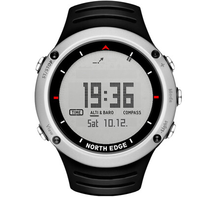 

NORTH EDGE Altay Мужчины Спортивные часы 5ATM Водонепроницаемый Цифровые Часы Мужские альтиметр барометр Компас Наручные часы