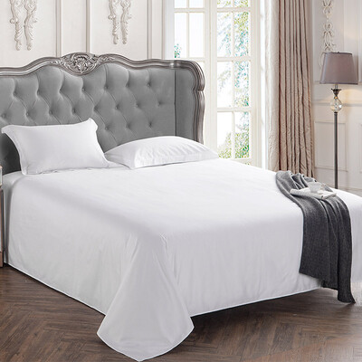 

Cornell bedding home textiles 60 satin cotton sheets cotton hotel solid color sheets single white 280280cm