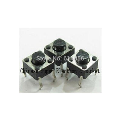 

50pcs Tactile Push Button Switch Momentary Tact 6x6x4.3mm 6*6*4.3mm
