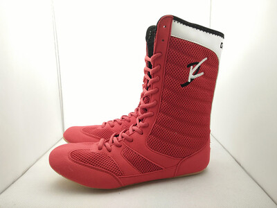 

Wesing New Men Women Sports Training Shoes Breathable Boxing Taekwondo Fighting Shoes Wrestling Fitness Boots Big Size