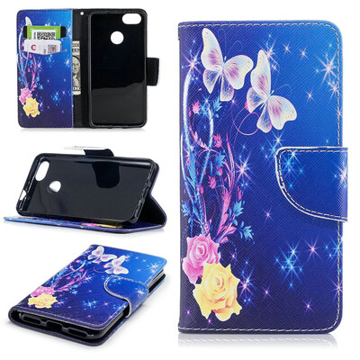 

BEFOSPEY Painting PU LeatherSoft TPU Card Slot Stand Wallet Case For Huawei P9 lite mini50" Y6 Pro2017
