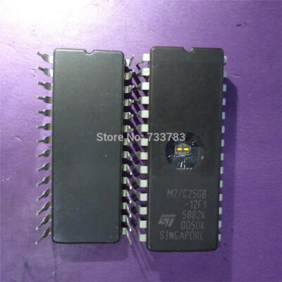 

10pcs/lot M27C256B-12F1 M27C256B 256 Kbit (32Kb * 8) UV EPROM and OTP EPROM