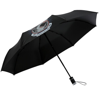 

Paradise umbrella self-opening UPF50 full blackout black silk bright plastic 30 sunny umbrella 31846E light gray
