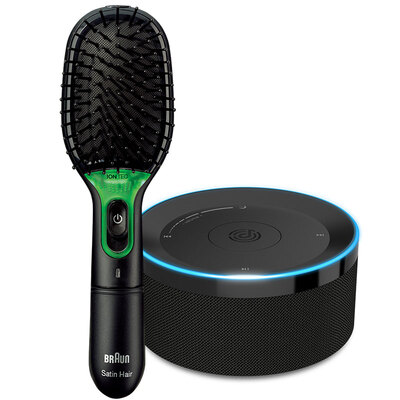 

Комплект для ухода за волосами Braun (Ионная расческа для волос BR730 + Jingdong Sheng Smart Speaker)