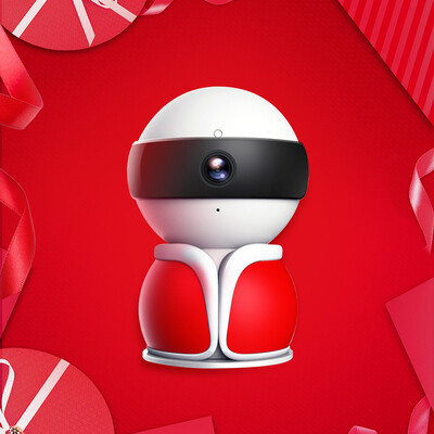 

Lenovo Lenovo WatchStar 1080P Ultimate PTZ HD Intelligent Webcam 360-degree Rotary Cruise Wireless WiFi Night Vision Mobile Phone Monitoring Home Camera