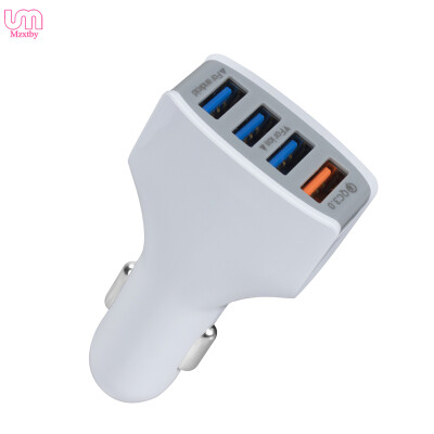 

Mzxtby 4 USB Ports QC30 Car Charger Quick Charge 30 for Samsung S7 S7Edge S8 S8Plus Xiaomi Mi 5 Mi 6 Note 3 Fast Charge