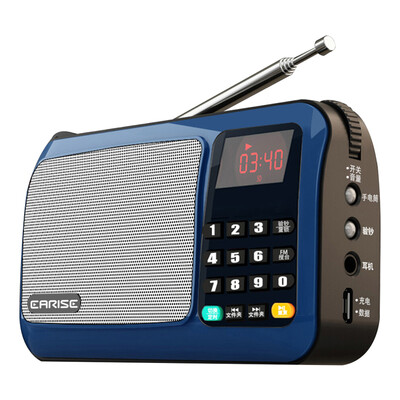 

Arista (EARISE) T33 Radio MP3 Card Speaker Портативный мини-музыкальный плеер Emergent Старый звук Square Dance Старый Walkman China Red