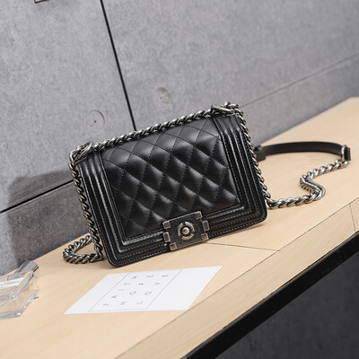 

Good quality fashion rhombic chain lady shoulder crossbody bag for rhombic bag