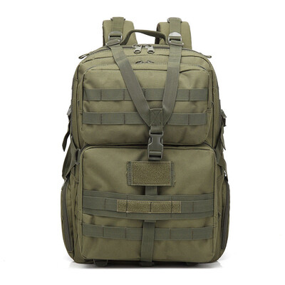 

45L Large Capacity Military Tactical Backpack Army Assault Bag Sports Rucksack