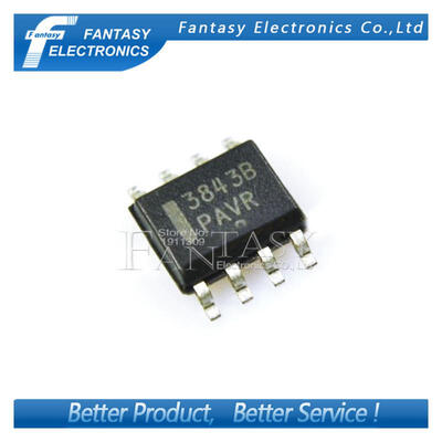 

100PCS UC3843BD1R2G SOP8 UC3843B SOP 3843B SMD UC3843 new and original IC free shipping